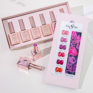 Cre8tion Cat Eye Berry Crush Kit - 6 Colors