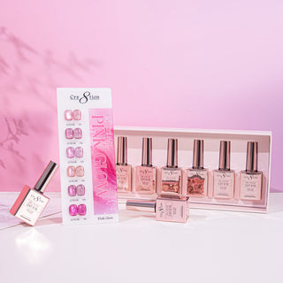 Cre8tion Cat Eye Pink Glow Kit - 6 Colors