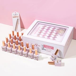Cre8tion Cat Eye Quiet Rose Kit - 24 Colors