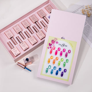 Cre8tion Cat Eye Lollipops Kit - 12 Colors