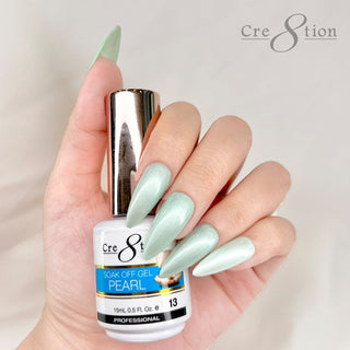 Cre8tion Pearl Gel 0.5oz - Full Set 18 colors w/ 1 Calendar Display