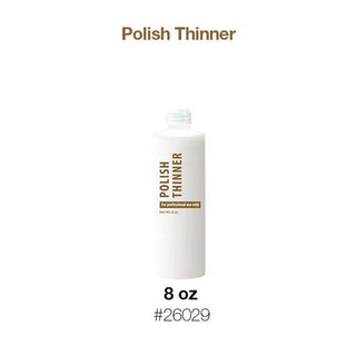Cre8tion Plastic Bottle "Polish Thinner" 8oz EMPTY - Cap Not Included
