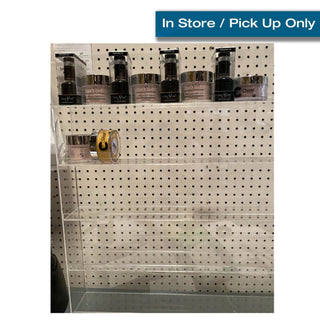 Cre8tion Acrylic Wall Mounted Rack Trio - Size 48 Sets