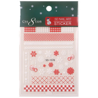 Cre8tion Nail Art Sticker Christmas (29 Styles)