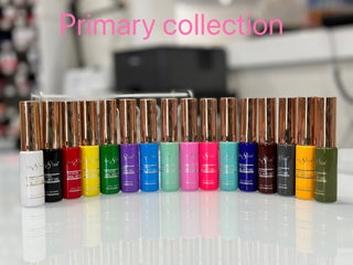 Cre8tion Detailing Nail Art Gel - Full set 93 colors w/ 1 Set Color Chart, 12 Top Diamond 0.5oz & 1 Detailing Gel Holder
