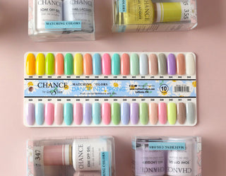 Chance Matching Duo 0.5oz - 36 Colors #325 - #360 - Dance Into Spring Shades Collection w/ 2 set Color Chart