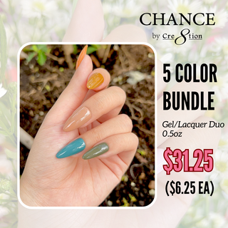 Chance Gel & Nail Lacquer Duo 0.5oz - (302- 320- 030- 099- 077)