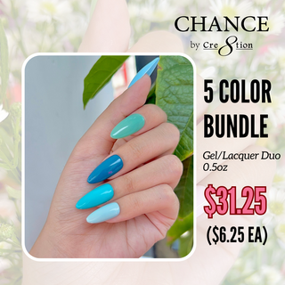 Chance Gel & Nail Lacquer Duo 0.5oz - (090- 097- 101- 091- 088)