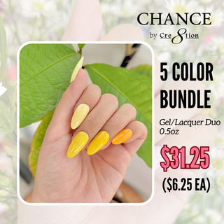 Chance Gel & Nail Lacquer Duo 0.5oz - (163- 355- 359- 167- 360)