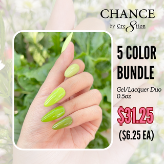 Chance Gel & Nail Lacquer Duo 0.5oz - (340- 296- 358- 080- 079)