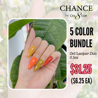 Chance Gel & Nail Lacquer Duo 0.5oz - (323- 184- 182- 321- 324)