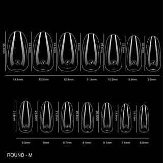 Cre8tion Soft Gel Tips - ROUND
