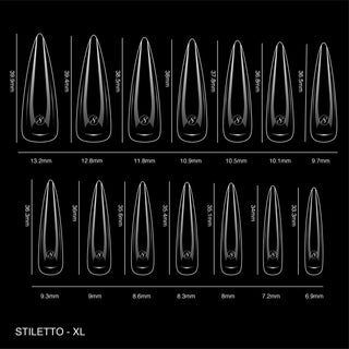 Cre8tion Soft Gel Tip - STILETTO