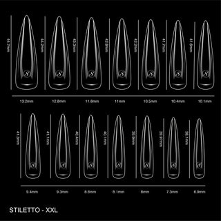 Cre8tion Soft Gel Tip - STILETTO