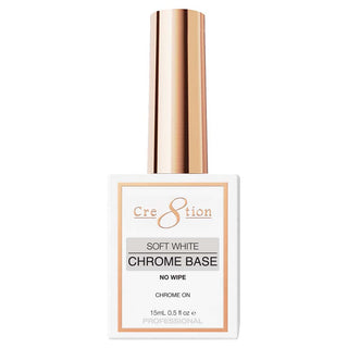Cre8tion Chrome Base Soft White 0.5oz