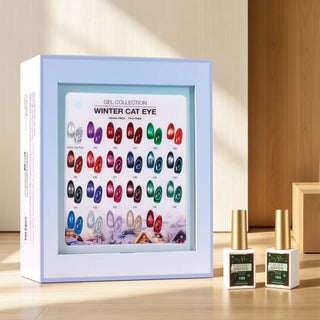 Cre8tion Cat Eye Winter Collection Kit - 23 Colors