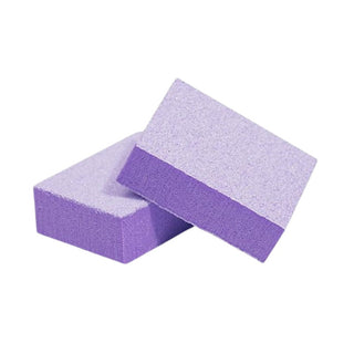 Cre8tion Buffer 2-Way Mini 1/3 Purple Foam, White Grit 80/100