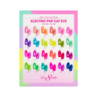 Cre8tion Acrylic Booklet - Cat Eye Electric Pop 24 Colors