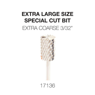 Cre8tion Extra Large Size - Special Cut Bit 3/32" Silver