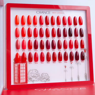Chance Acrylic Booklet - London Red Collection 48 colors
