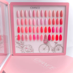 Chance Acrylic Booklet - Pink Iconic Collection 48 colors