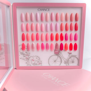 Chance Acrylic Booklet - Pink Iconic Collection 48 colors