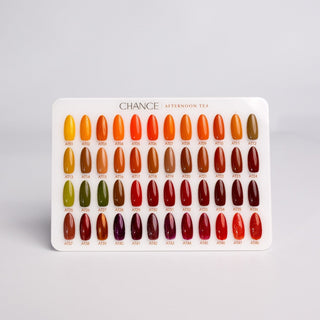 Chance Counter Display Color Chart - Afternoon Tea Collection 48 colors