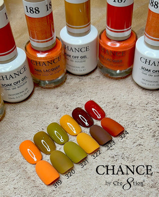 Chance Matching Duo 0.5oz - 48 Colors - Autumn Spice Collection w/ 1 Color Chart
