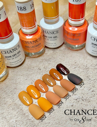 Chance Matching Duo 0.5oz - 48 Colors - Autumn Spice Collection w/ 1 Color Chart