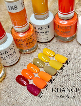 Chance Matching Duo 0.5oz - 48 Colors - Autumn Spice Collection w/ 1 Color Chart