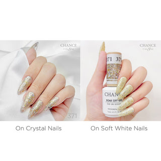 Chance Soak Off Gel 0.5oz - Diamond Dust Collection 371