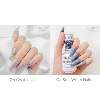 Chance Soak Off Gel 0.5oz - Diamond Dust Collection 378