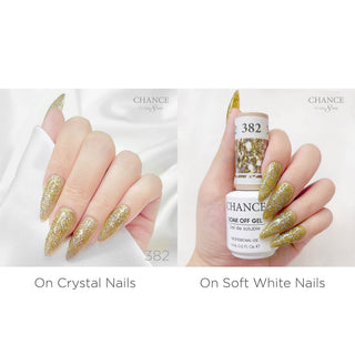 Chance Soak Off Gel 0.5oz - Diamond Dust Collection 382