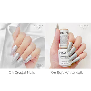 Chance Soak Off Gel 0.5oz - Diamond Dust Collection 386