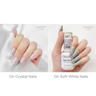 Chance Soak Off Gel 0.5oz - Diamond Dust Collection 387