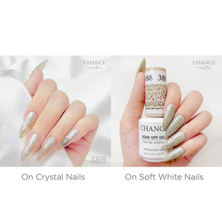 Chance Soak Off Gel 0.5oz - Diamond Dust Collection 388