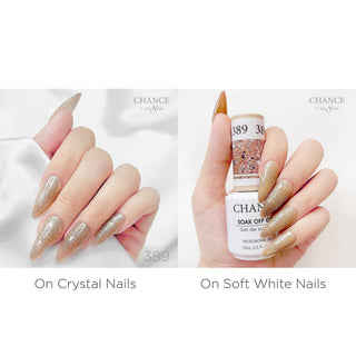 Chance Soak Off Gel 0.5oz - Diamond Dust Collection 389