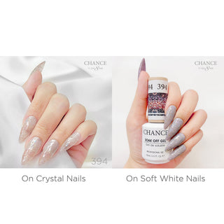 Chance Soak Off Gel 0.5oz - Diamond Dust Collection 394