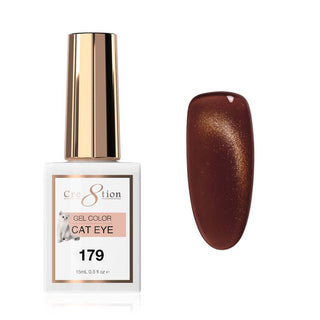 Cre8tion Cat Eye Soak Off Gel 0.5oz 179