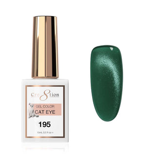 Cre8tion Cat Eye Soak Off Gel 0.5oz 195