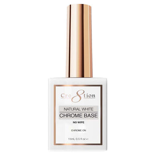 Cre8tion Chrome Base Natural White 0.5oz