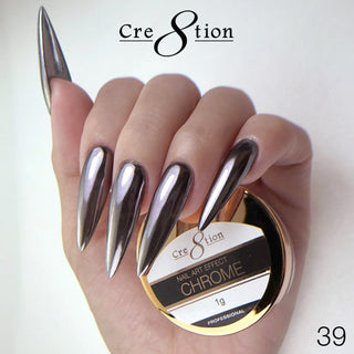 Cre8tion Chrome Nail Art Effect 1g - 39