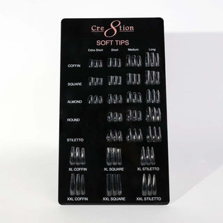 Cre8tion Counter Display Color Chart - Soft Tips