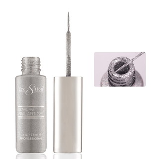 Cre8tion Detailing Nail Art Gel - Glitter Collection