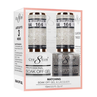 Cre8tion Matching Sets - 164 Once Upon A Time duo gel and lacquer set