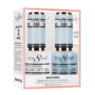 Cre8tion Matching Sets - 248 duo gel and lacquer set