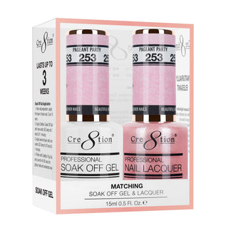 Cre8tion Matching Sets - 253 duo gel and lacquer set