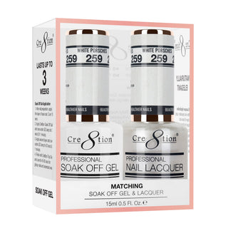 Cre8tion Matching Sets - 259 duo gel and lacquer set