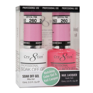 Cre8tion Matching Sets - 260 duo gel and lacquer set