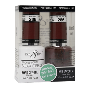 Cre8tion Matching Sets - 266 duo gel and lacquer set